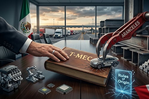 El T-MEC se va a renovar, pero México encara aranceles y reglas de origen