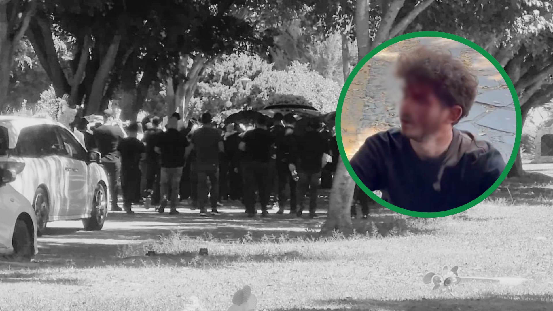 El incidente ocurrió durante el sepelio atribuido a Nemesio Oseguera Cervantes, realizado bajo fuerte resguardo en Zapopan