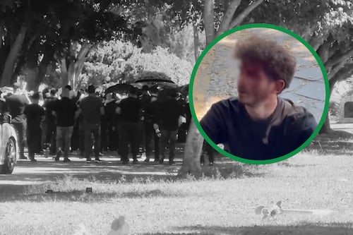 Así agredieron a fotógrafo italiano durante el entierro de “El Mencho” en Zapopan
