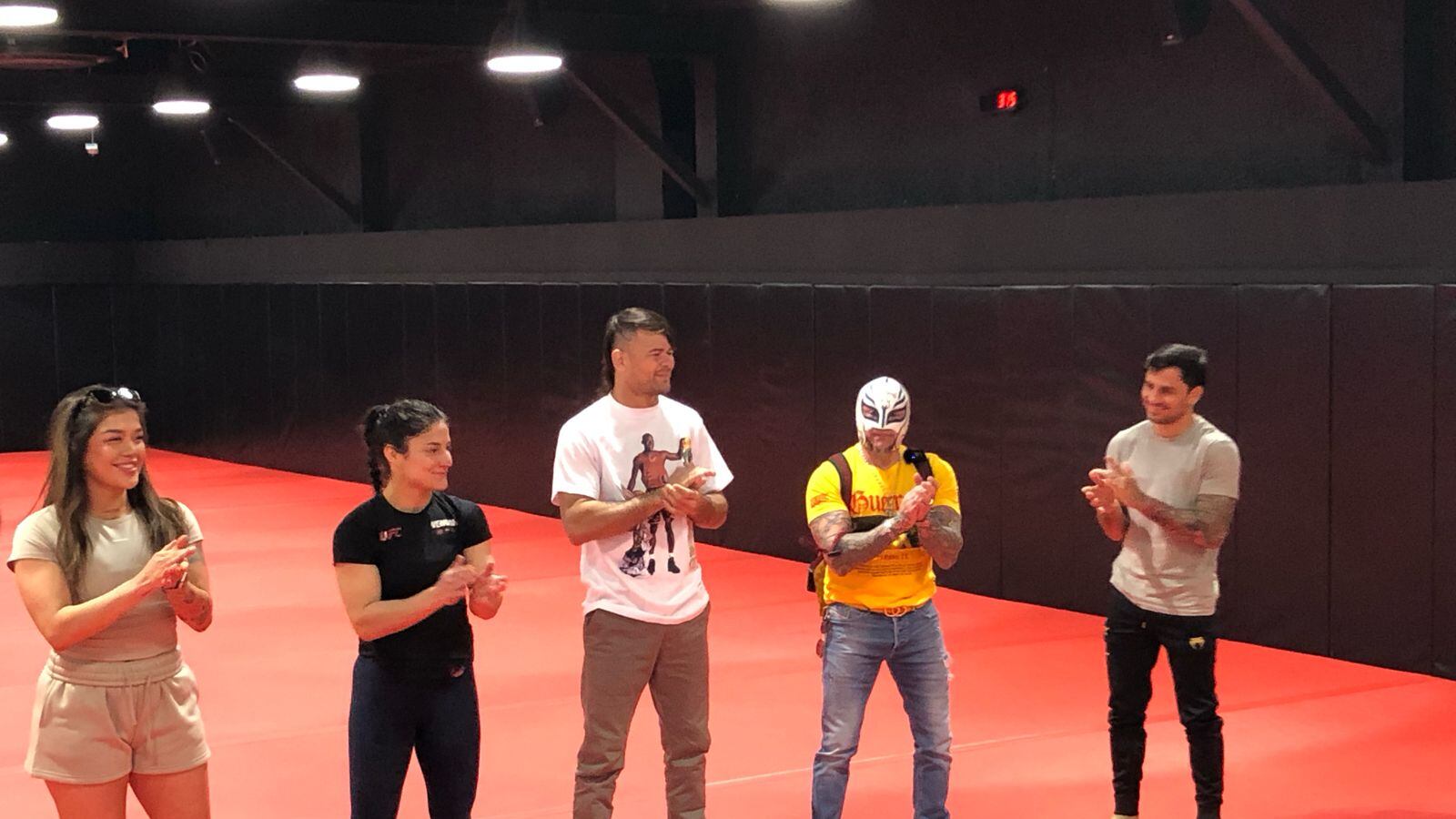 Tracy Cortez, Rey Mysterio -UFC en México