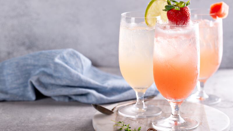 Mocktails preparados con Agua Perrier
