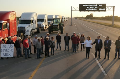 Gobierno llama al diálogo y busca frenar bloqueos carreteros para el 24 de noviembre