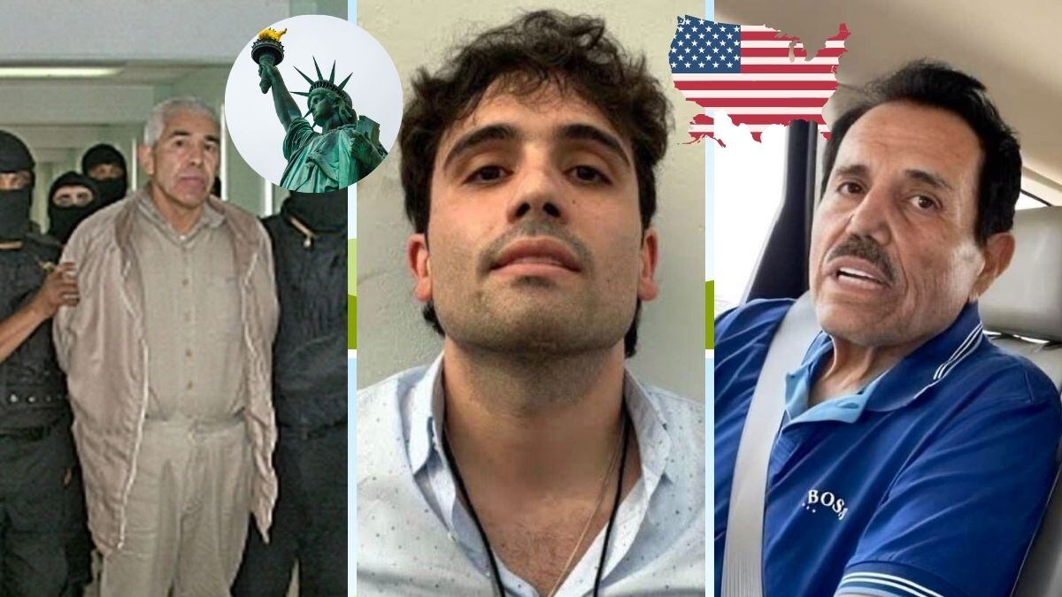 Ovidio "El Ratón" Guzmán López e Ismael "El Mayo" Zambada están bajo custodia del Gobierno estadounidense.