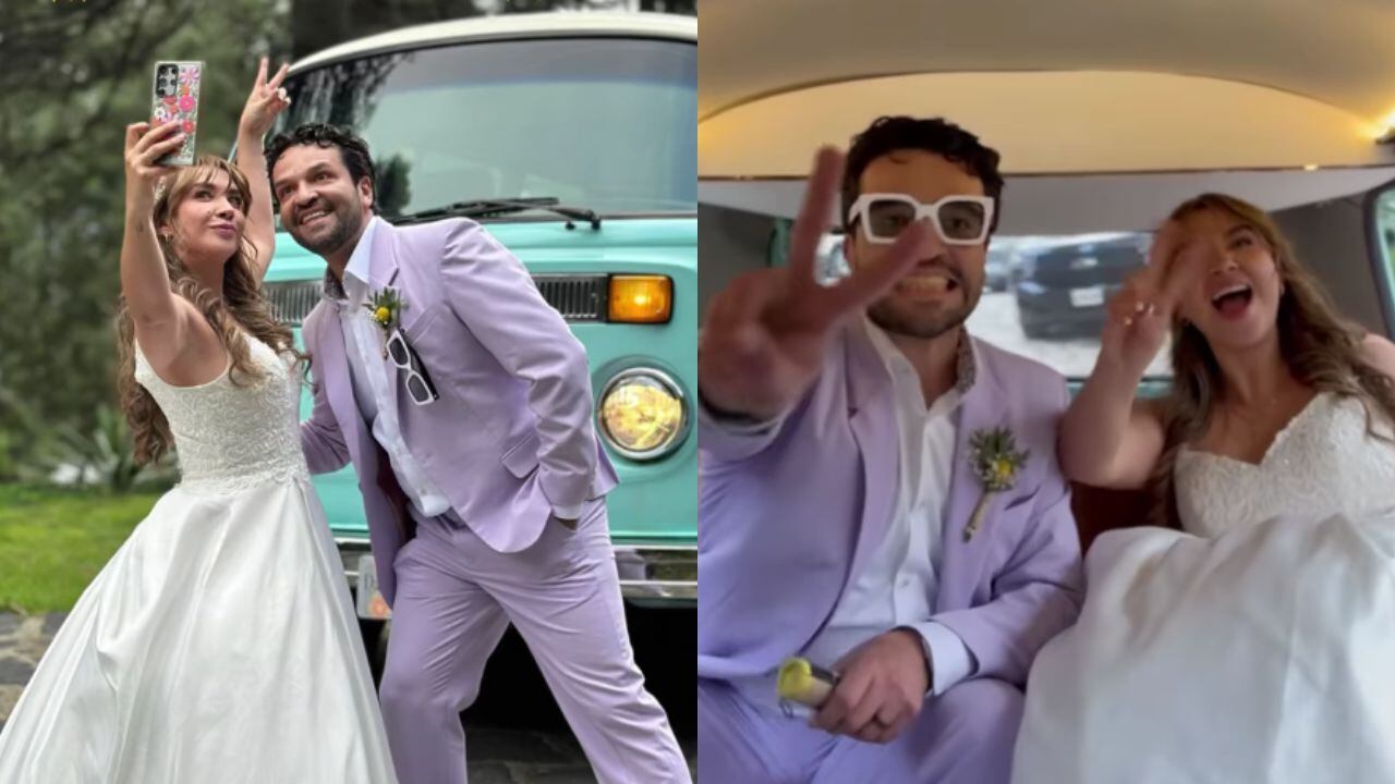 Boda de Daniela Luján y Mario Monroy