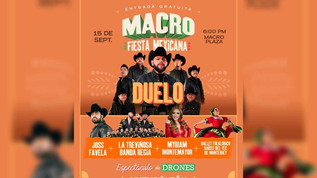 Durante este festejo el gobernador de Nuevo León también encabezará el protocolo del Grito de Independencia.