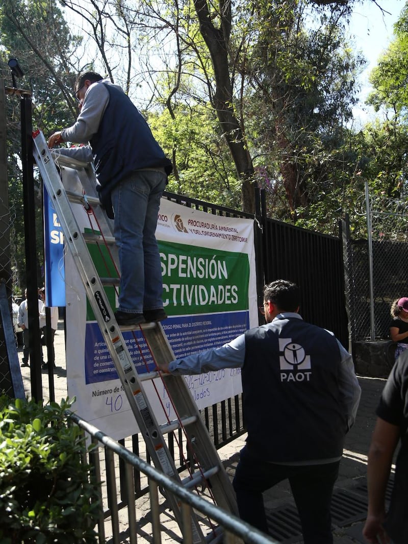 Parque Lira suspensión