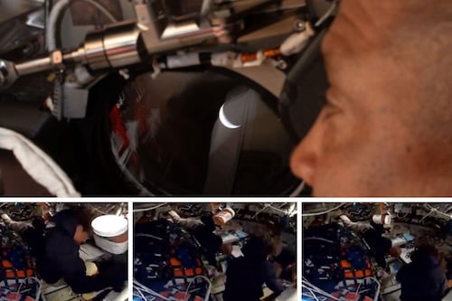 Momento viral en el sobrevuelo lunar del Artemis II fue por una Nutella que robó cámara