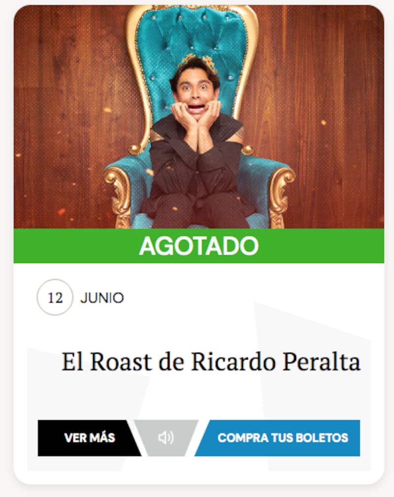 El influencer en el Lunario del Auditorio Nacional