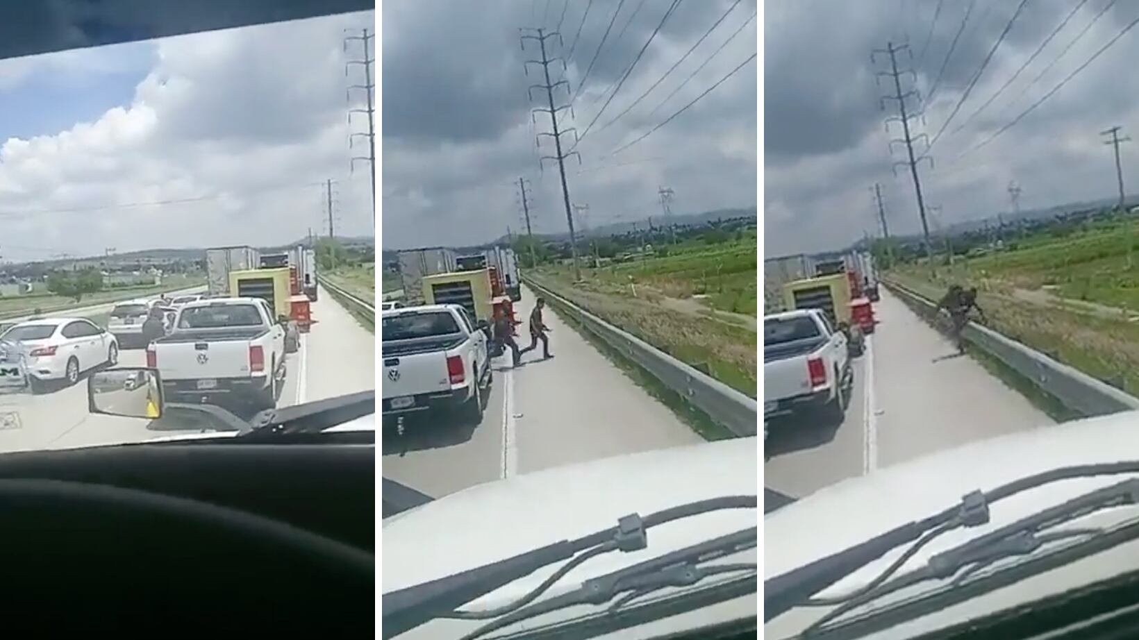 Asalto carretera México-Puebla