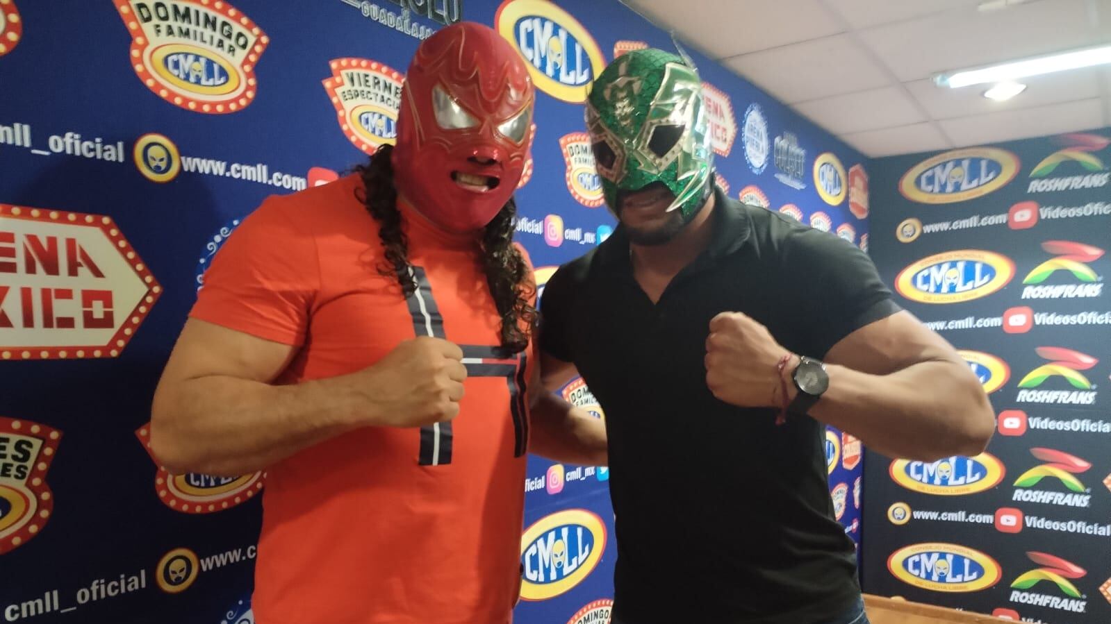 Los ahijados buscan un lugar en los planos estelares I Cortesía CMLL