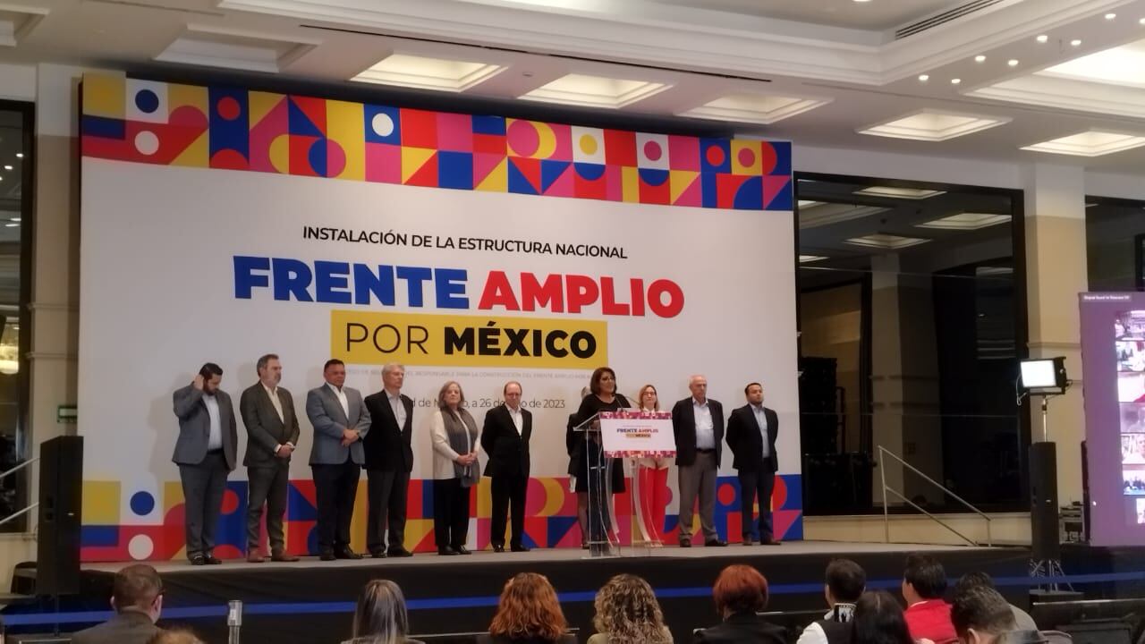 Frente Amplio por México dio a conocer la estructura nacional