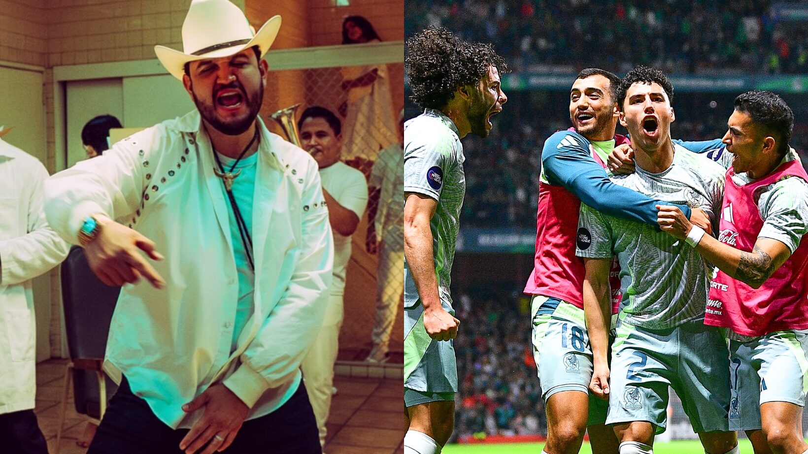 Edén Muñoz estrenó "Entregamos todo", canción dedicada a la Selección mexicana.