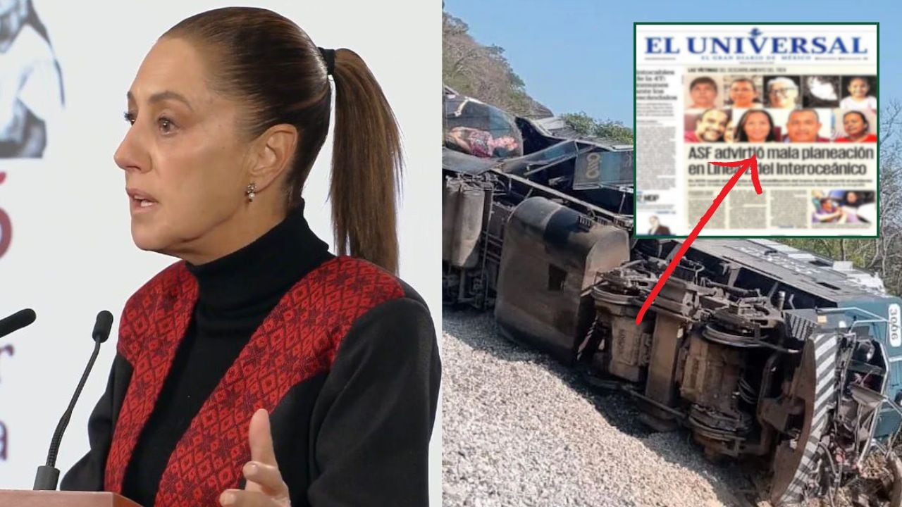 Claudia Sheinbaum critica portada de El Universal