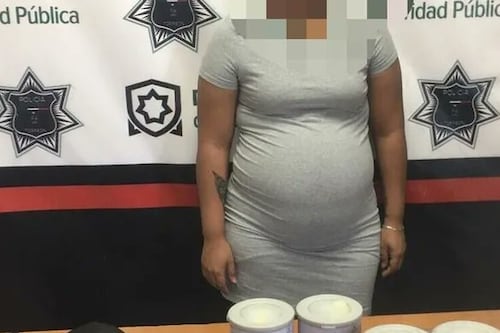 Detienen a embarazada por intentar robar leche en polvo en Coahuila