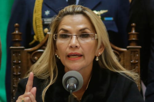 ¡Libertad para Jeanine Áñez ya! ¡Libertad para Bolivia!