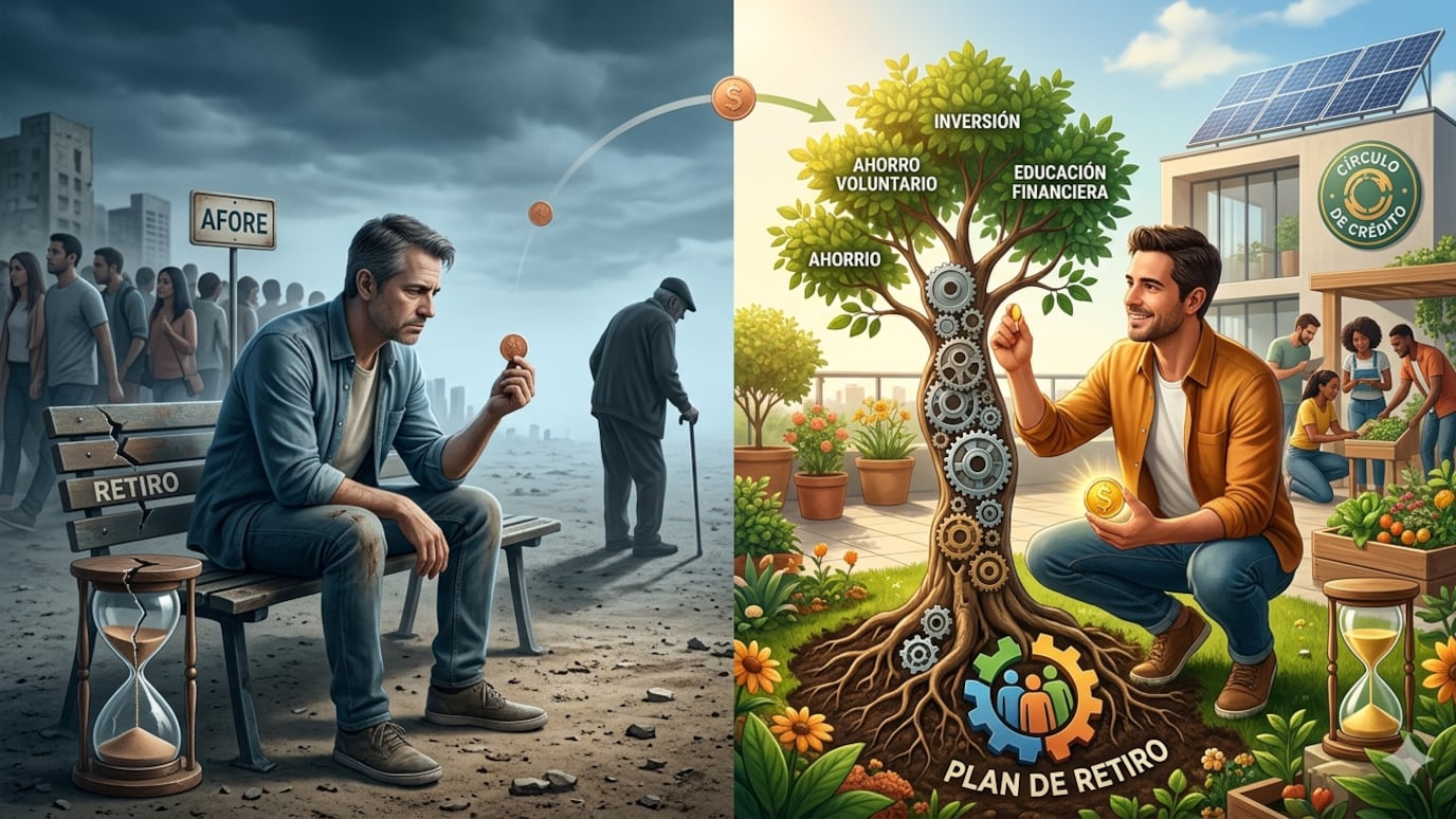 Menos del 40% de jóvenes ahorra y solo 4 de 10 tienen retiro; sin plan, dependerás solo de tu Afore.
