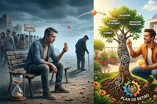 Tu retiro está en riesgo: solo 4 de 10 ahorran