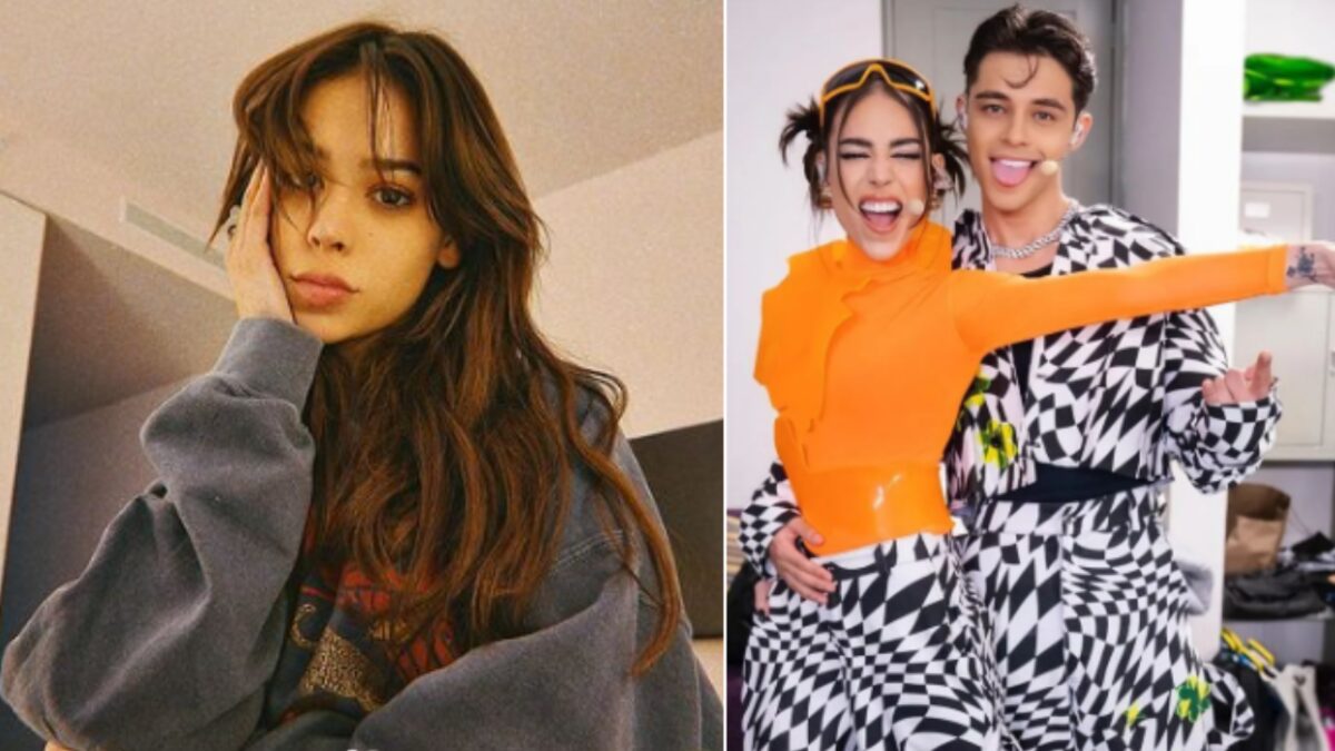 Danna Paola y Alex Hoyer tienen un año juntos.