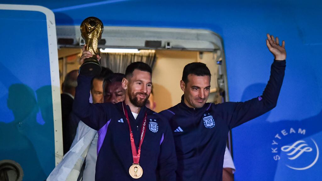 Lionel Messi y Scaloni jugaron juntos el Mundial de Alemania 2006.