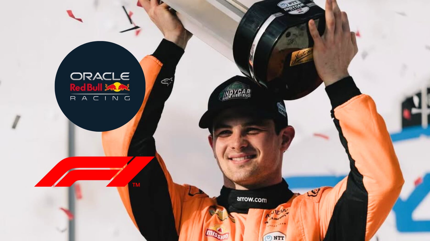 Pato O'Ward podría llegar a la F1 de la mano de Red Bull.