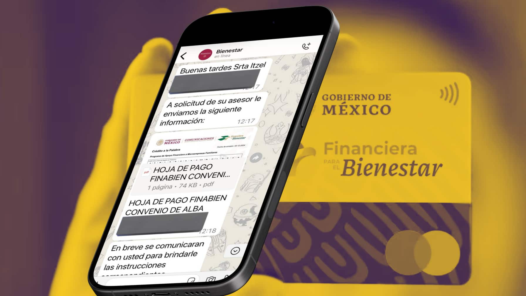 Créditos falsos del Bienestar: denuncian cómo los estafadores usan datos personales y documentos apócrifos para defraudar a ciudadanos.