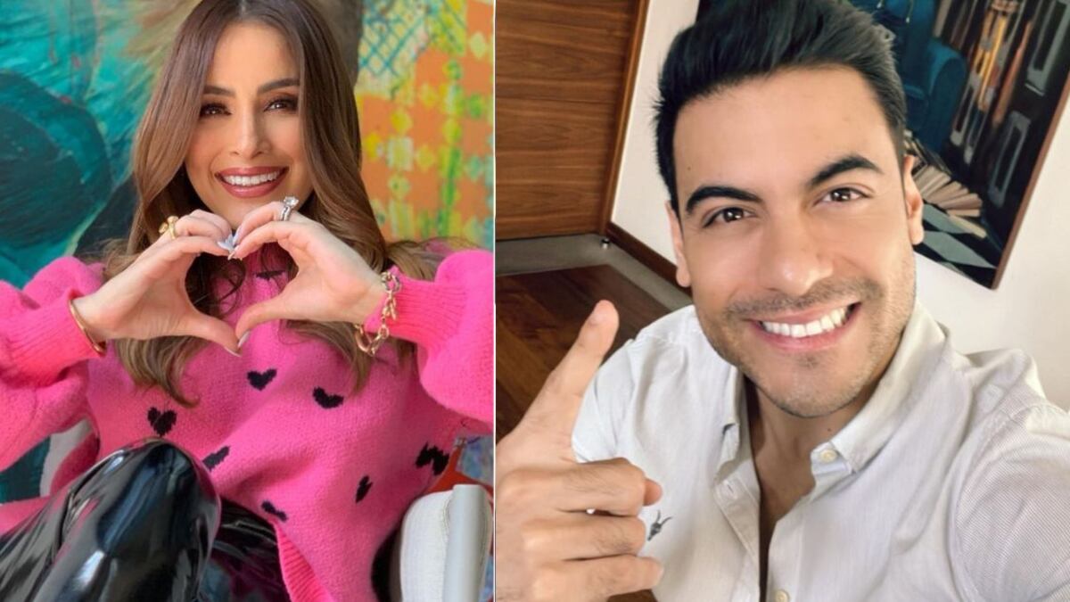 Cynthia Rodríguez y Carlos Rivera: La pareja por fin dio el anuncio de que están esperando a su primer hijo.