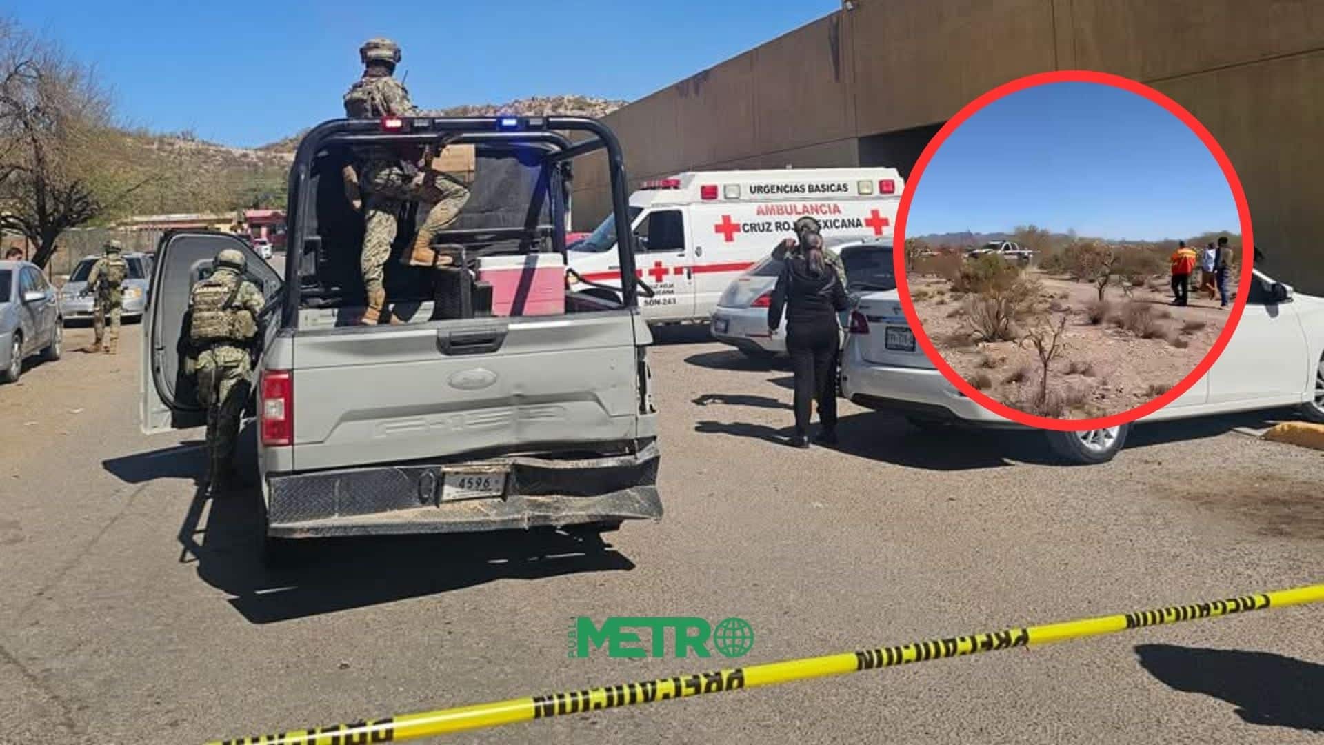 Caborca, Sonora: Emboscada contra Semar deja varios elementos heridos; ¿qué pasó?