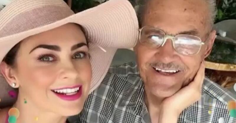 Aracely Arámbula habló sobre lo que siente al perder su padre, Manuel Arámbula