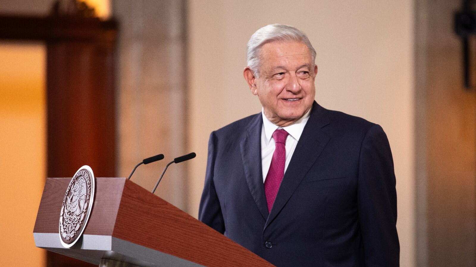 El presidente informó sobre seguridad en el país.