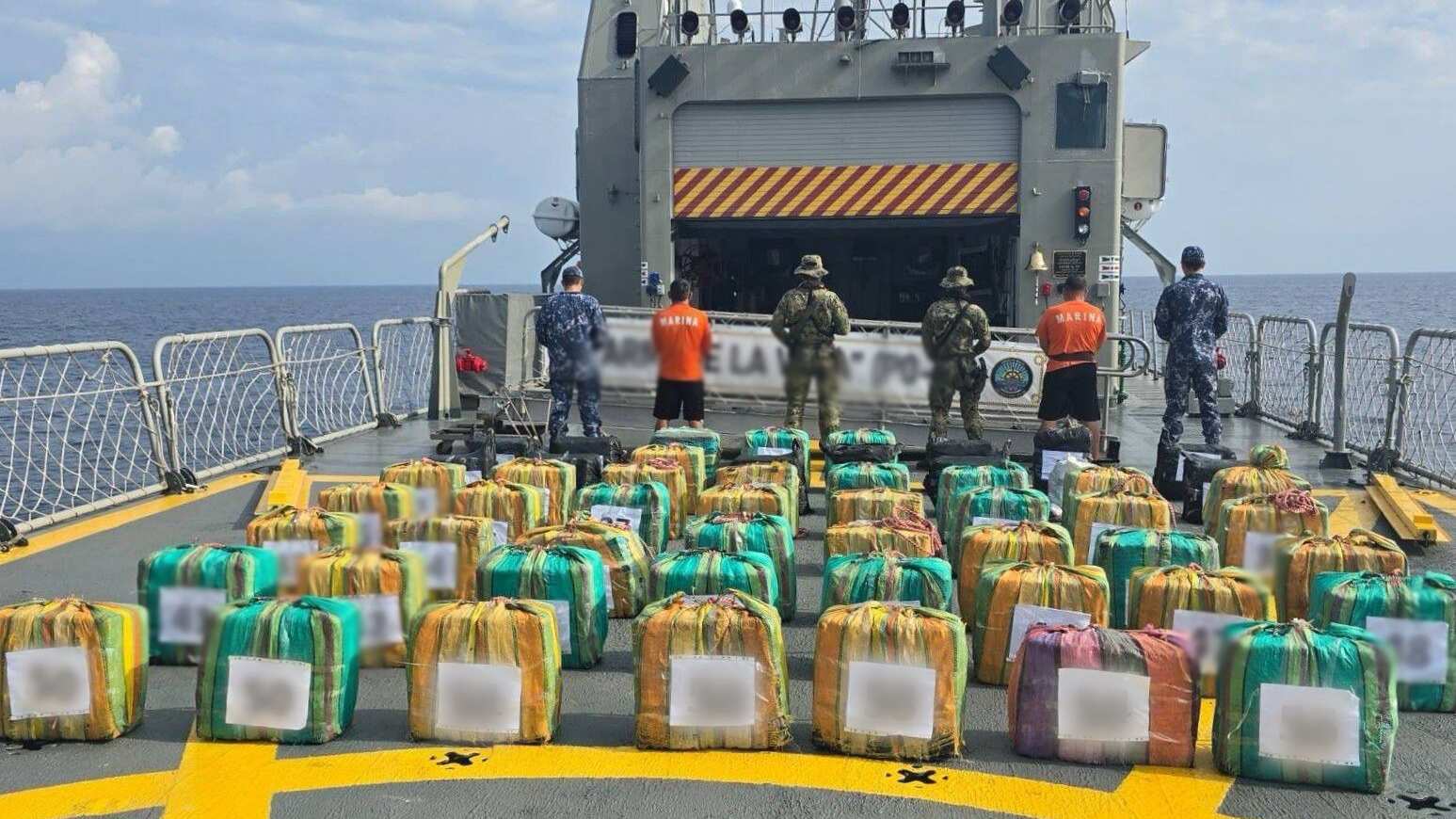 Detienen a extranjeros con 2 toneladas de cocaína en Oaxaca