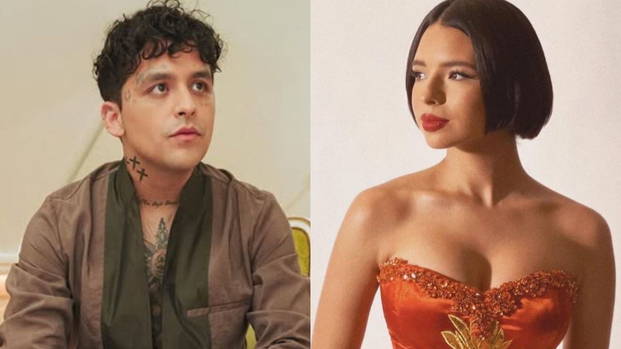 Christian Nodal y Ángela Aguilar