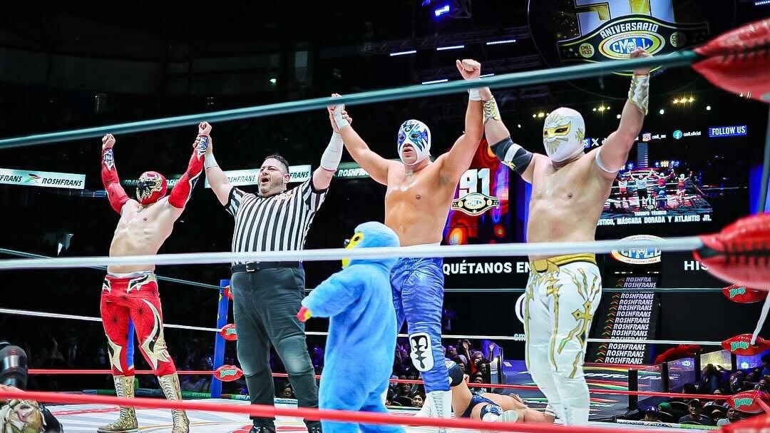 Místico, Máscara Dorada y Atlantis