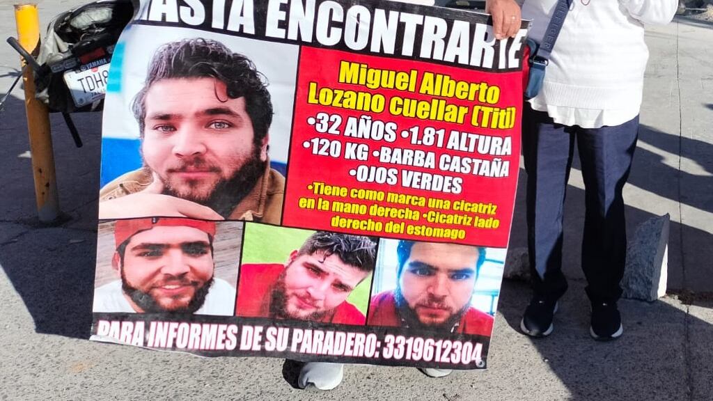 Miguel Alberto Lozano Cuéllar es ingeniero eléctrico y salió de casa el 20 de enero, fecha en que fue privado de la libertad.