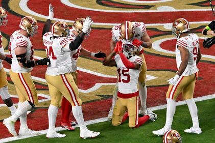 Las imágenes más destacadas del encuentro entre Los 49s de San Francisco y Los Jefes de Kansas City