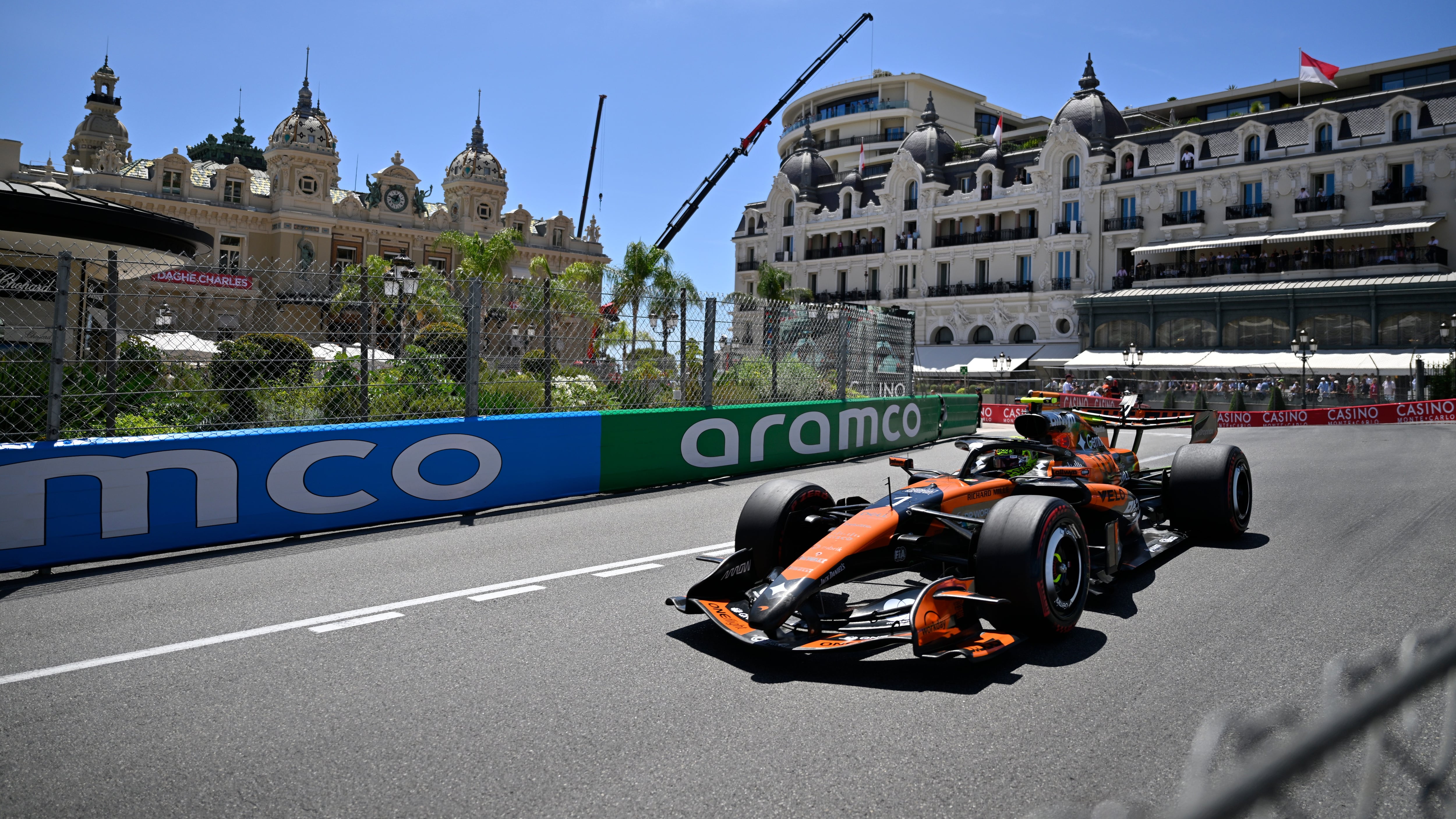 Lando Norris brilla en la pista de la F1