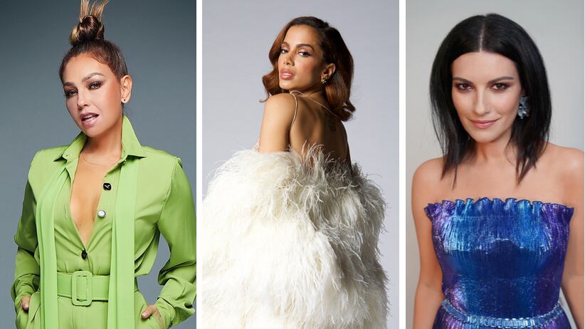 Latin Grammy unirá a Anitta, Thalía y Laura Pausini