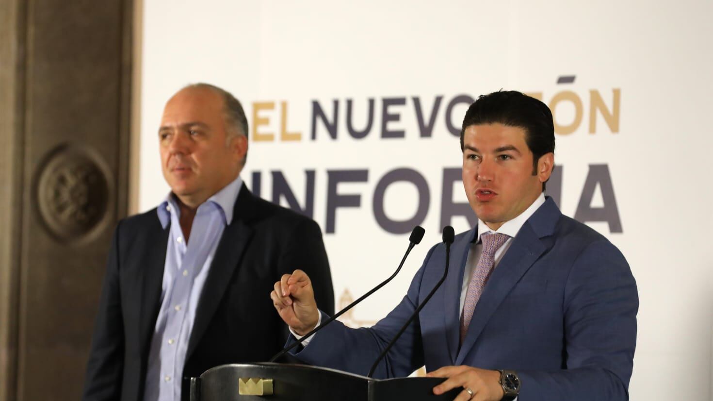 Bernardo Bichara y Samuel García dieron a conocer los proyectos de los tres nuevos parques.