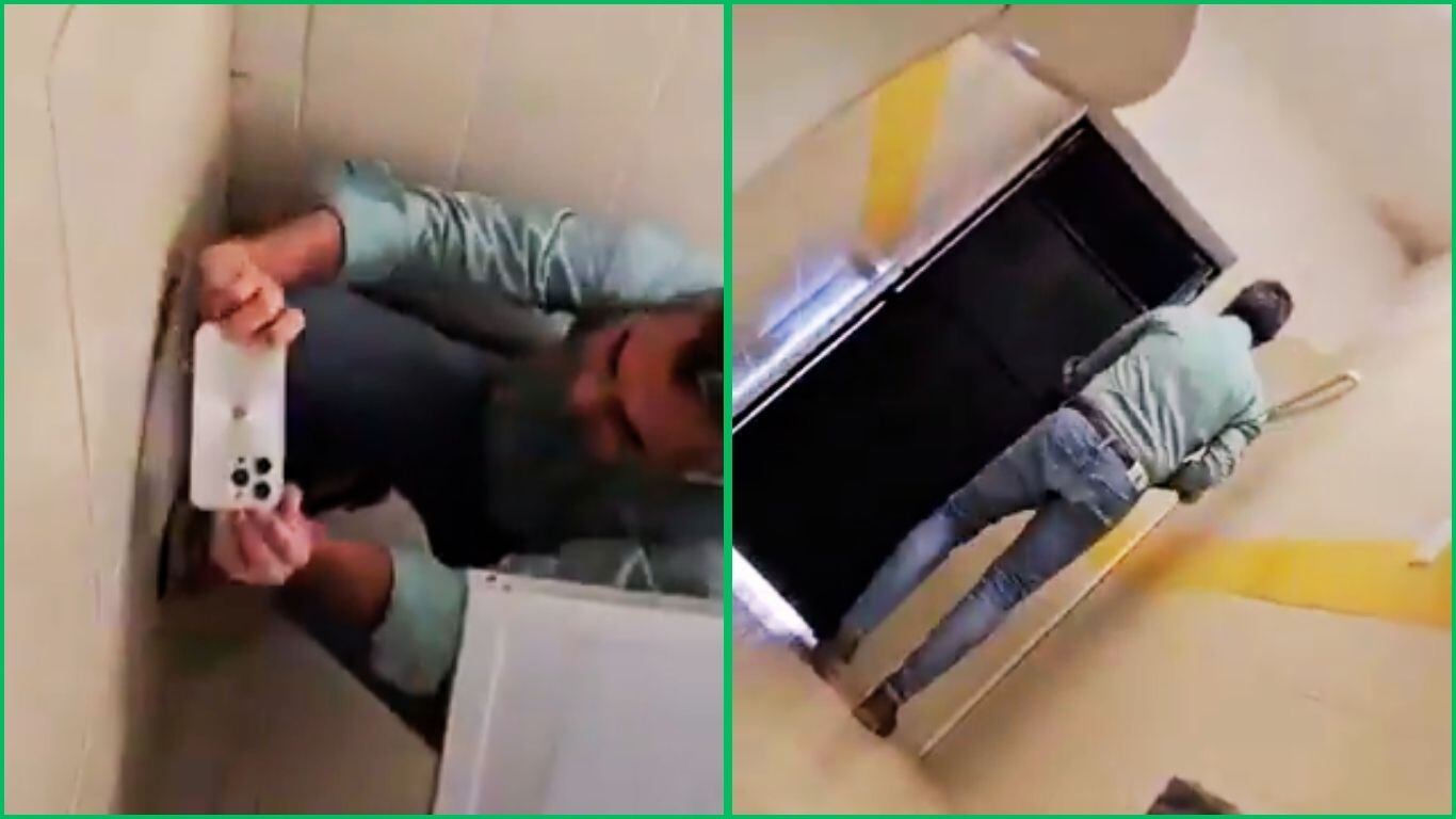 Sujeto graba a joven en baño de Nayarit
