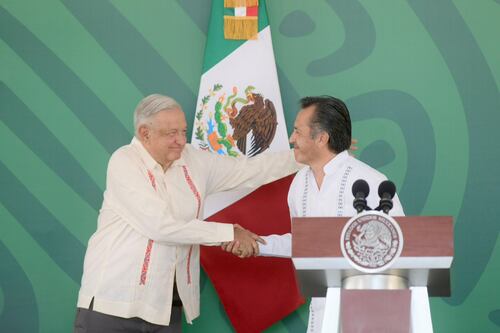 “Los abrazos y no balazos sí funcionan”: Cuitláhuac García, gobernador de Veracruz