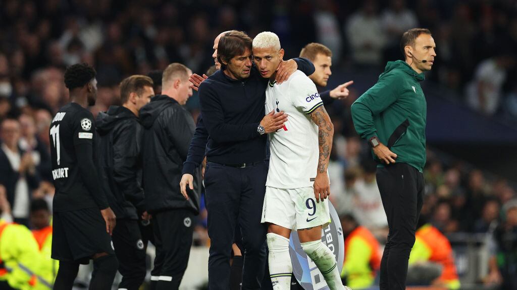 Richarlison no está conforme con los minutos que ha tenido en el Tottenham.
