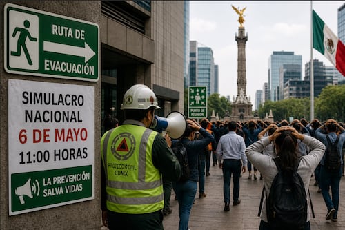 México no aprende: ignoran simulacros… aunque sismos siguen poniendo vidas en riesgo