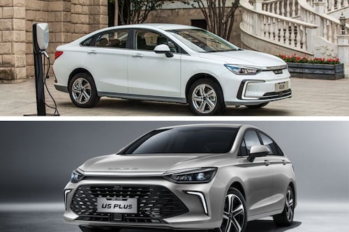 EU5 y U5 Plus son los dos nuevos sedanes de BAIC