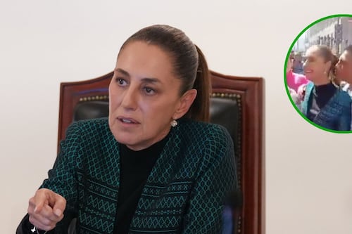 Detienen a Uriel Rivera, hombre que acosó a Claudia Sheinbaum en el Zócalo capitalino