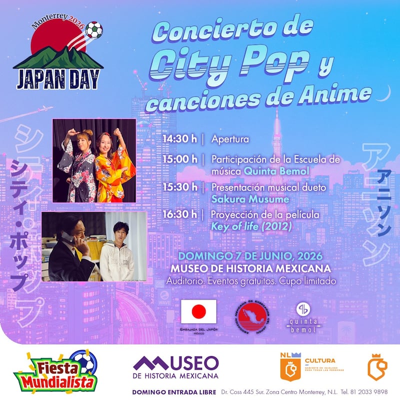 El programa de actividades solo durará este domingo.