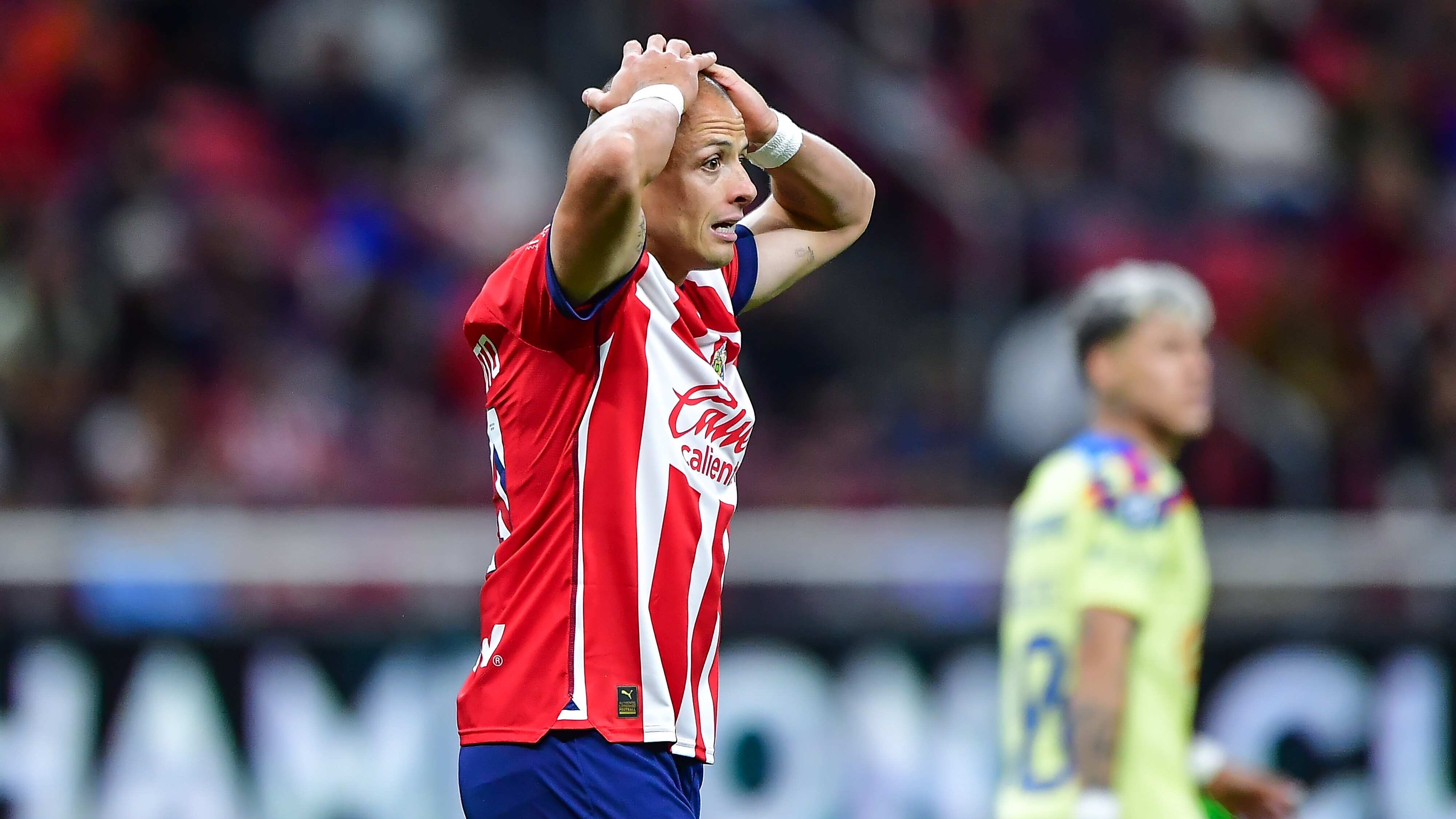 Chicharito Hernández nunca le ha marcado gol al América.