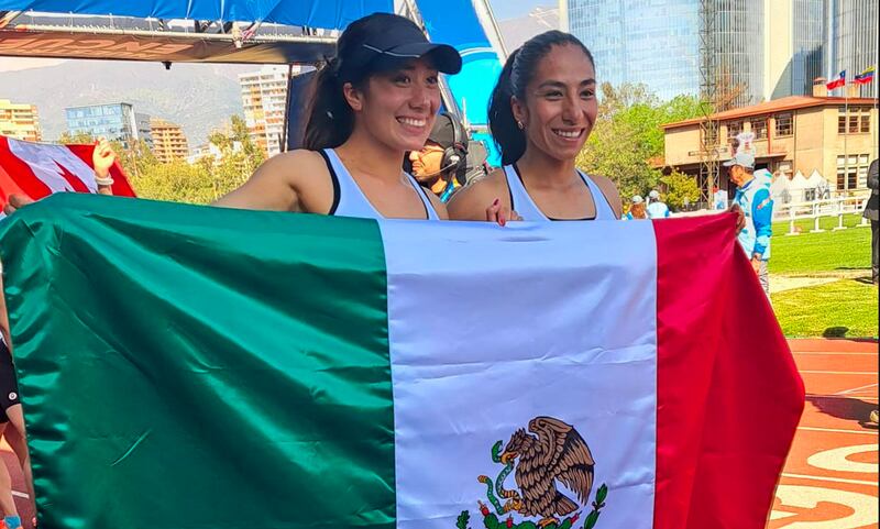 Hermanas Mayan y Catherine Oliver se colgaron el oro en relevos femenil de pentatlón moderno.