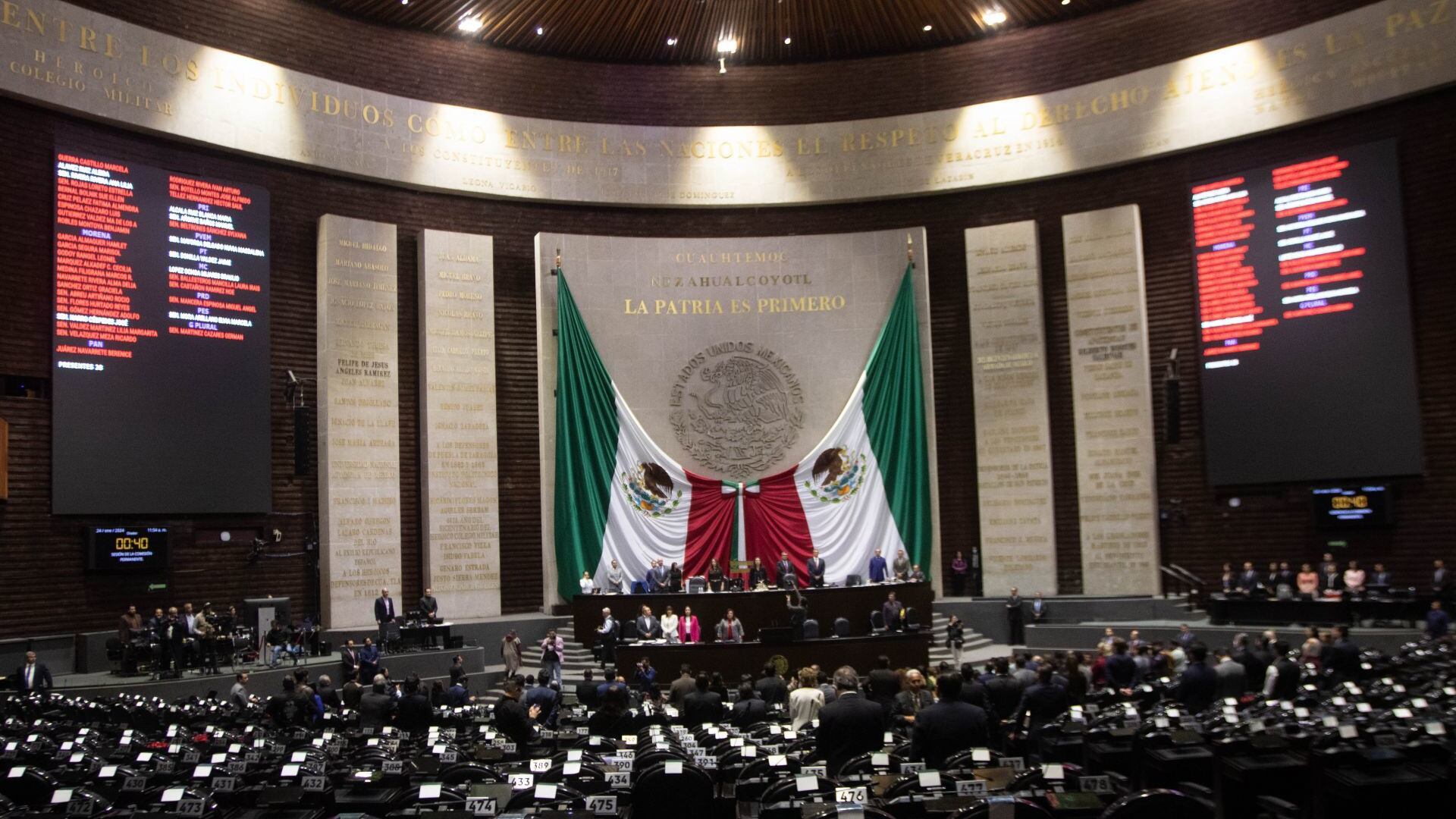 Plantea la modificación en la conformación de ambas Cámaras. (Cuartoscuro)