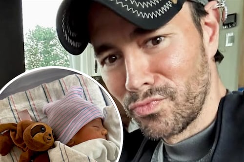 Enrique Iglesias da la bienvenida a su cuarto bebé: “Mi sol”, el mensaje que conmovió a sus fans