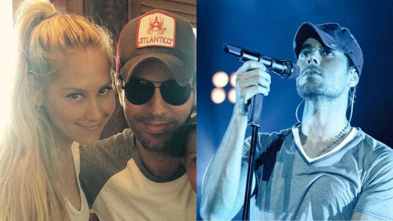 Enrique Iglesias y Anna Kournikova