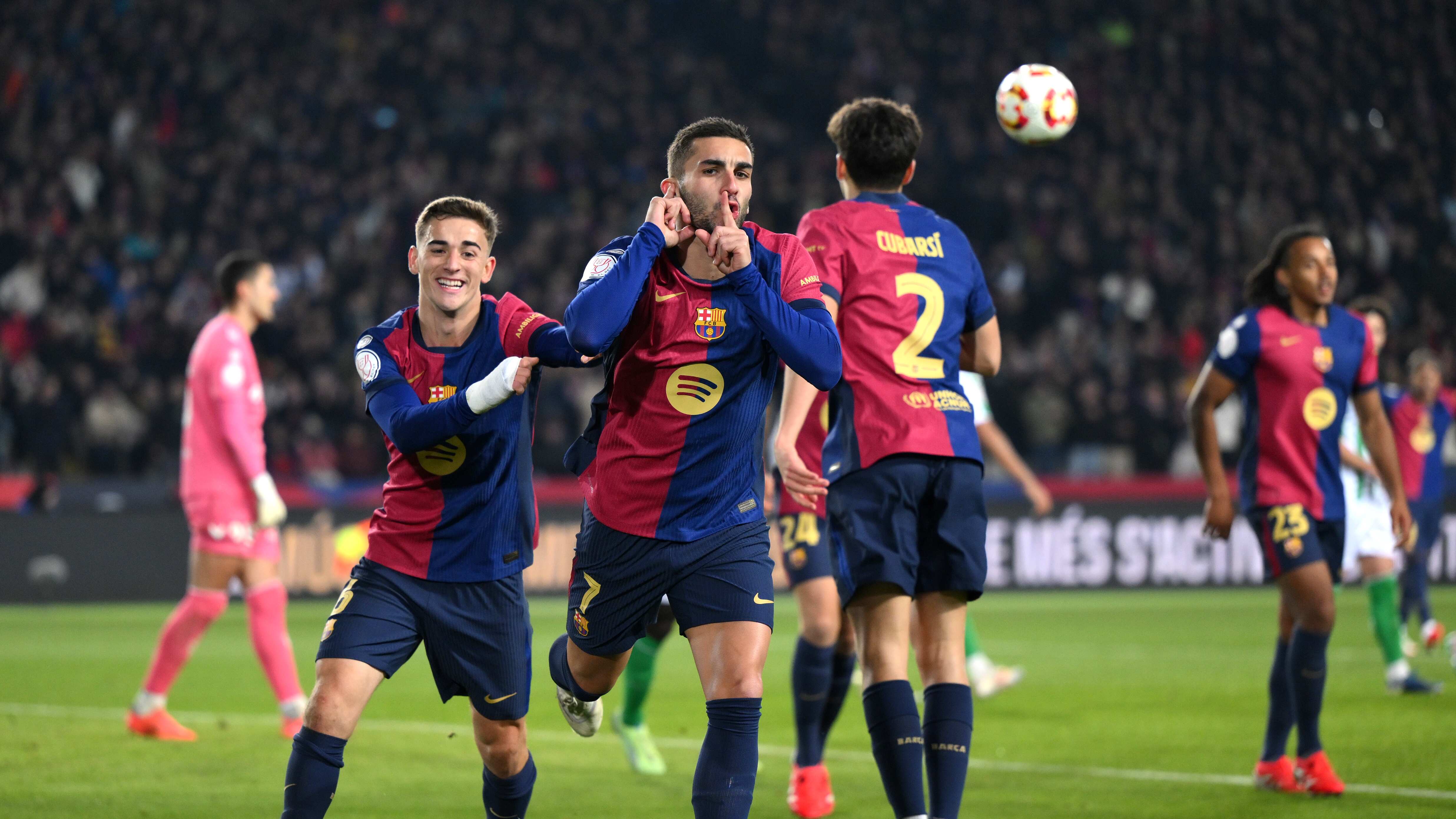 FC Barcelona vence a Betis en la Copa del Rey